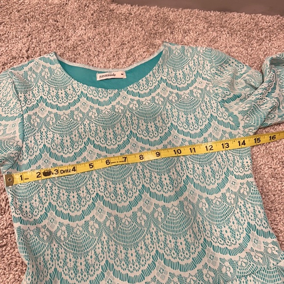 🥳5 for $25 sale! #5for25 Darling dress! Great condition! Stretchy - Picture 7 of 9